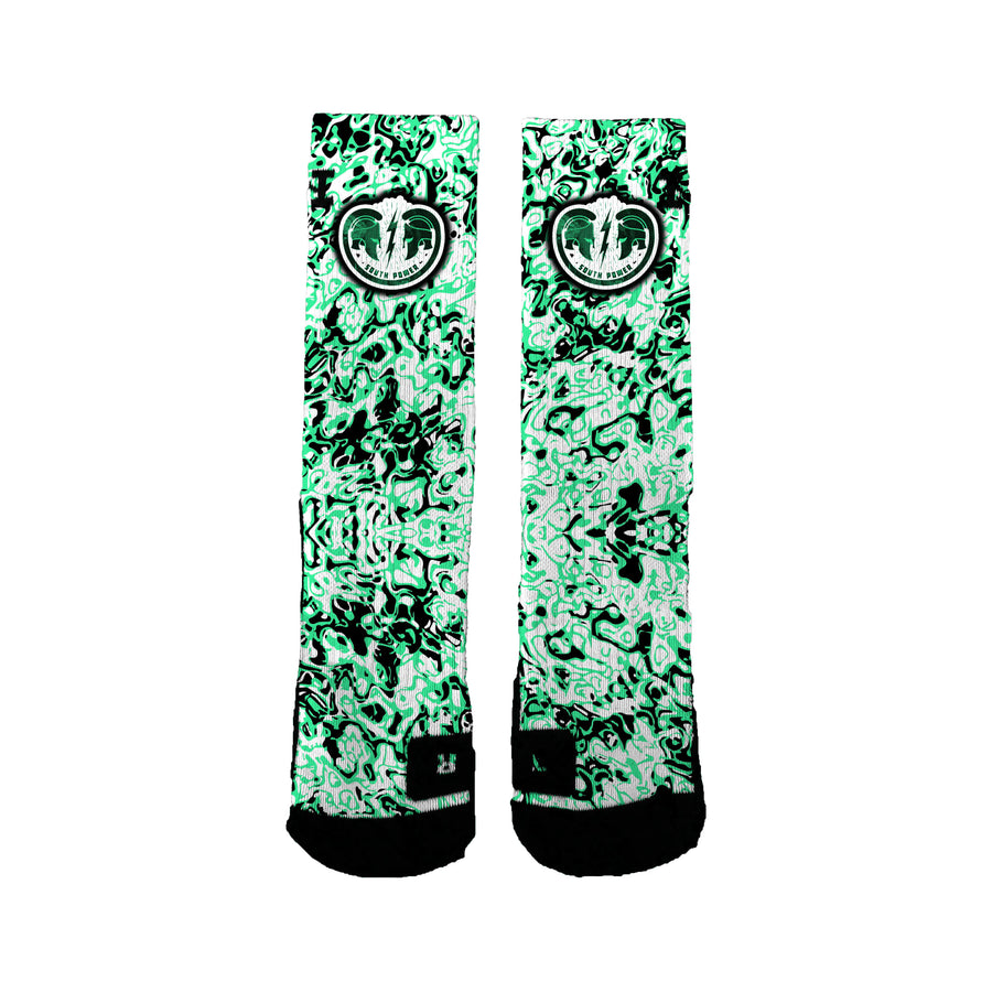 South Ptsa Graffiti Socks