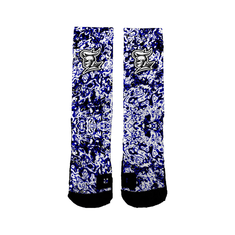 North Central Knights Graffiti Socks