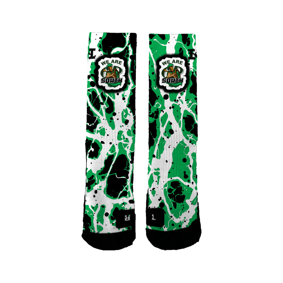 South Ptsa Bolts Socks