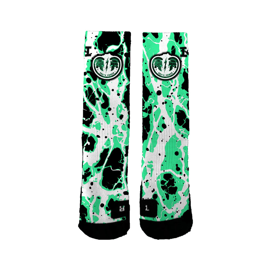 South Ptsa Bolts Socks