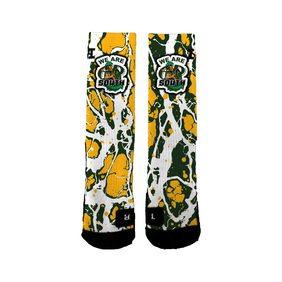 South Middle School Bolts Socks
