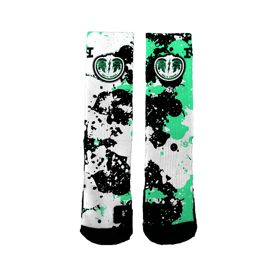South Ptsa 3 Peat Splatter Socks