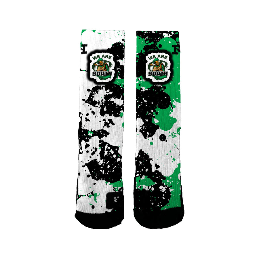 South Ptsa 3 Peat Splatter Socks