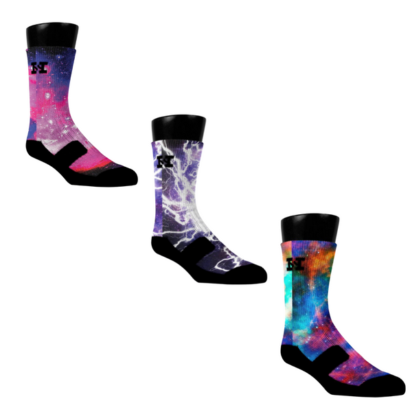 Galaxy Sock 3-Pack