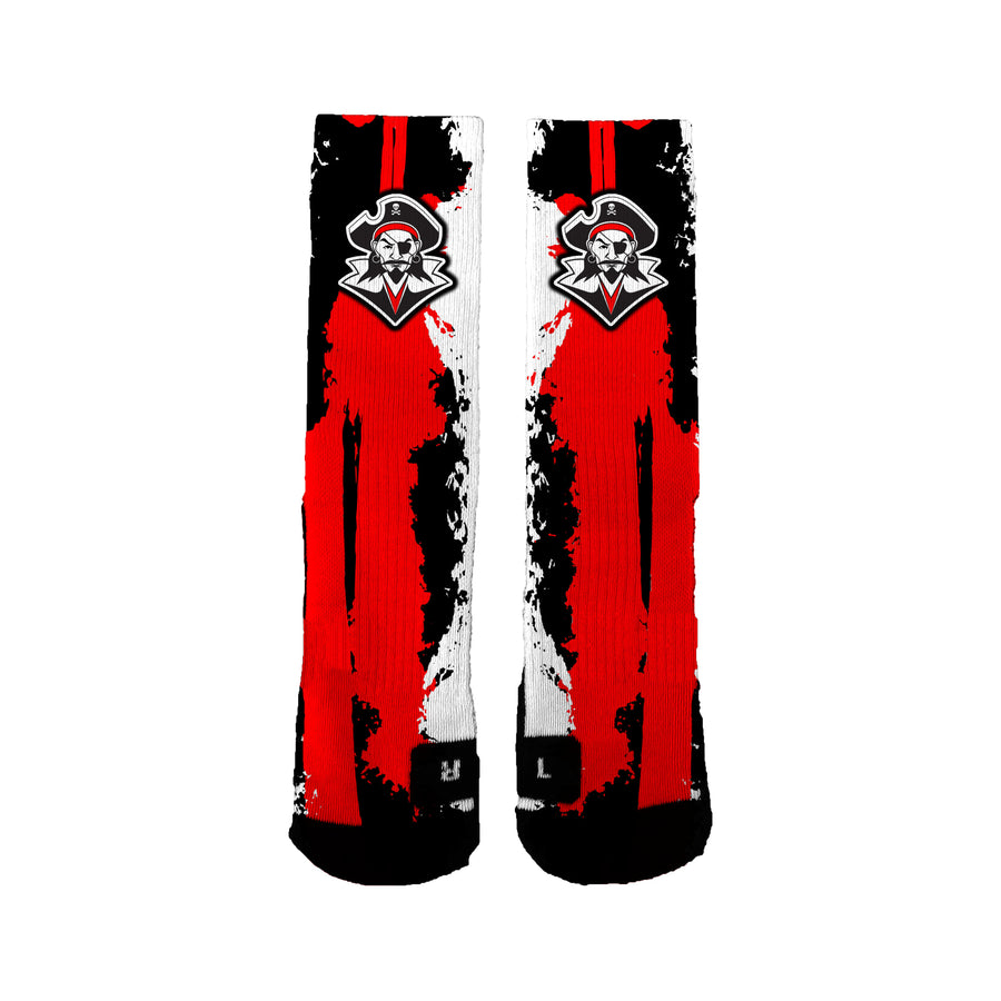Cinnaminson Middle School Pirates Eruption Socks