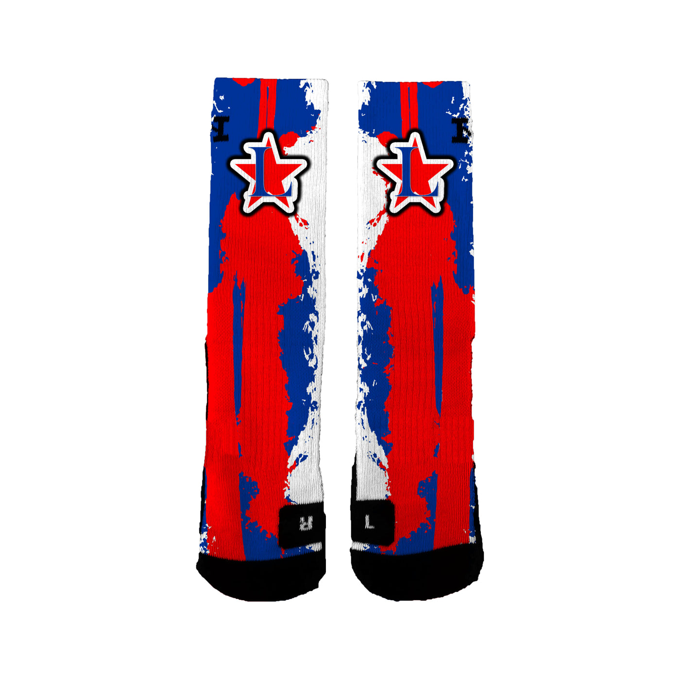 Lafayette Wrestling Team Eruption Socks