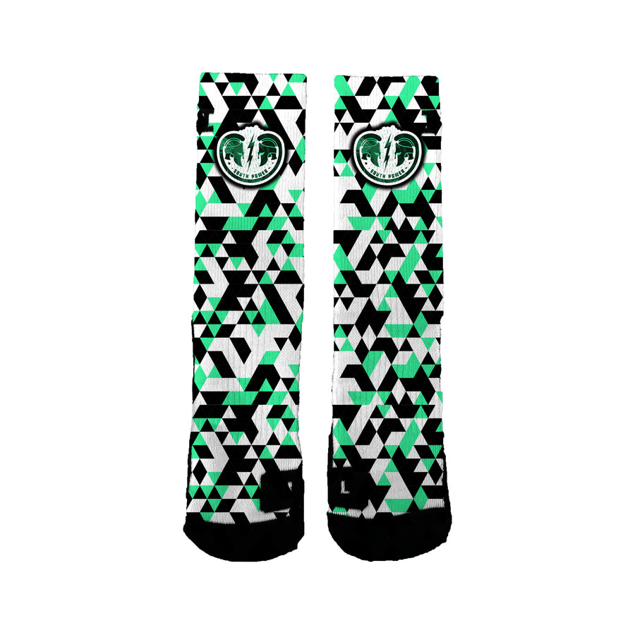 South Ptsa Triangles Socks