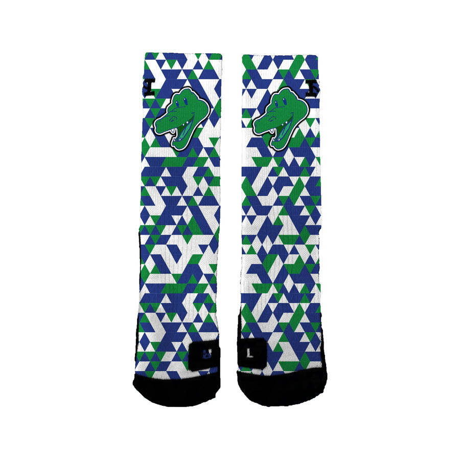 Gullett Elementary Pto Triangles Socks
