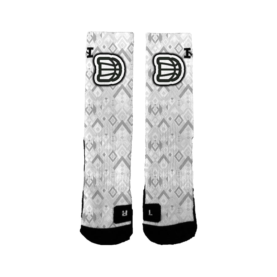 Darting Basketball Academy Youth Foundation (jj) Basic Geo Socks