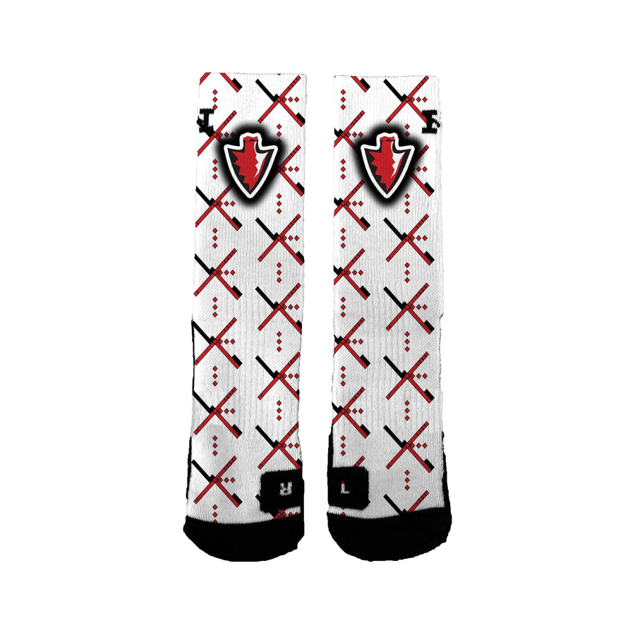 Peter's Township Girls Lacrosse PDX Carpet Socks