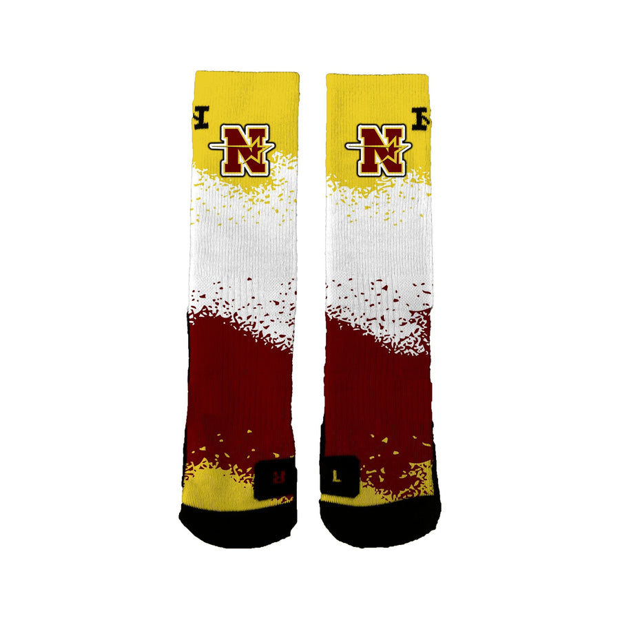 North Middle School Nerf Socks