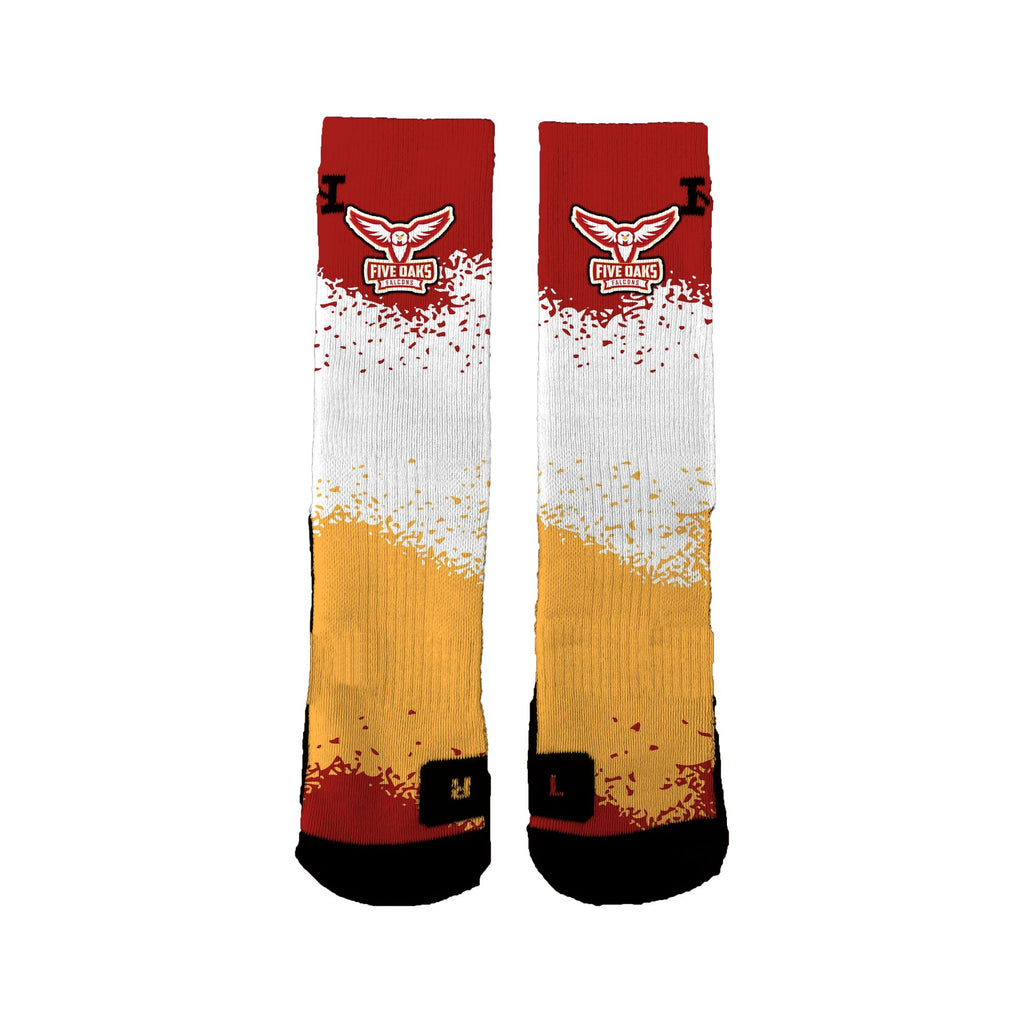 Five Oaks Falcons Nerf Socks