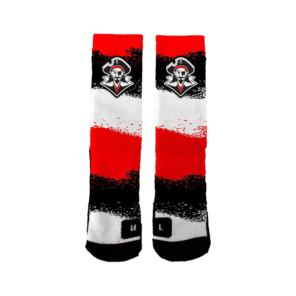 Cinnaminson Middle School Pirates Nerf Socks