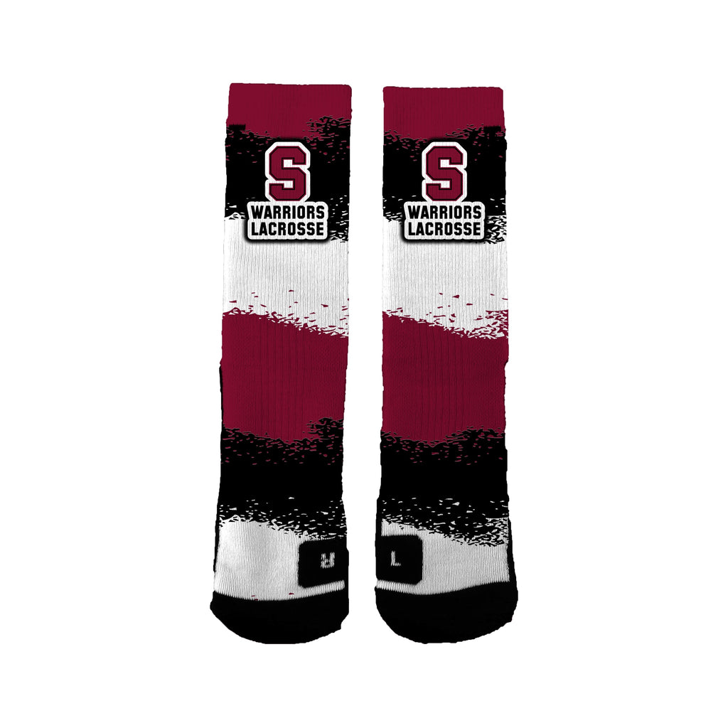 State College Warriors Lacrosse  Nerf Socks