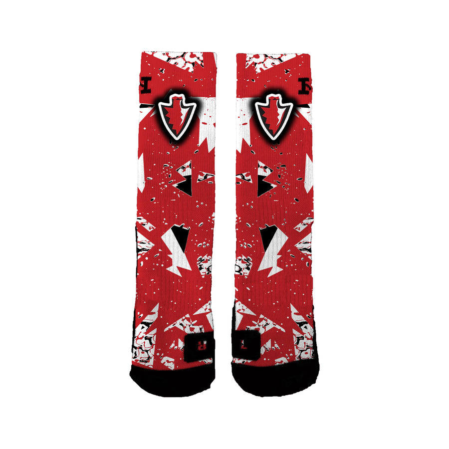 Peter's Township Girls Lacrosse Bel Air Socks