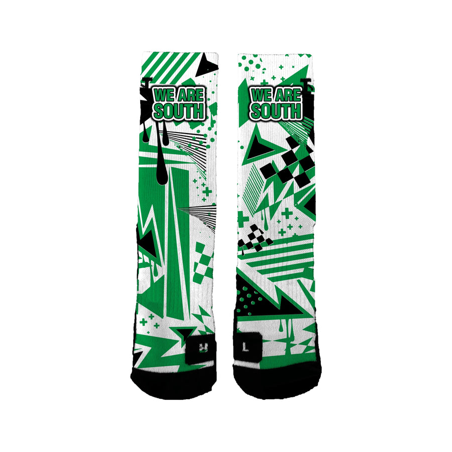 South Middle School Skatedeck Socks