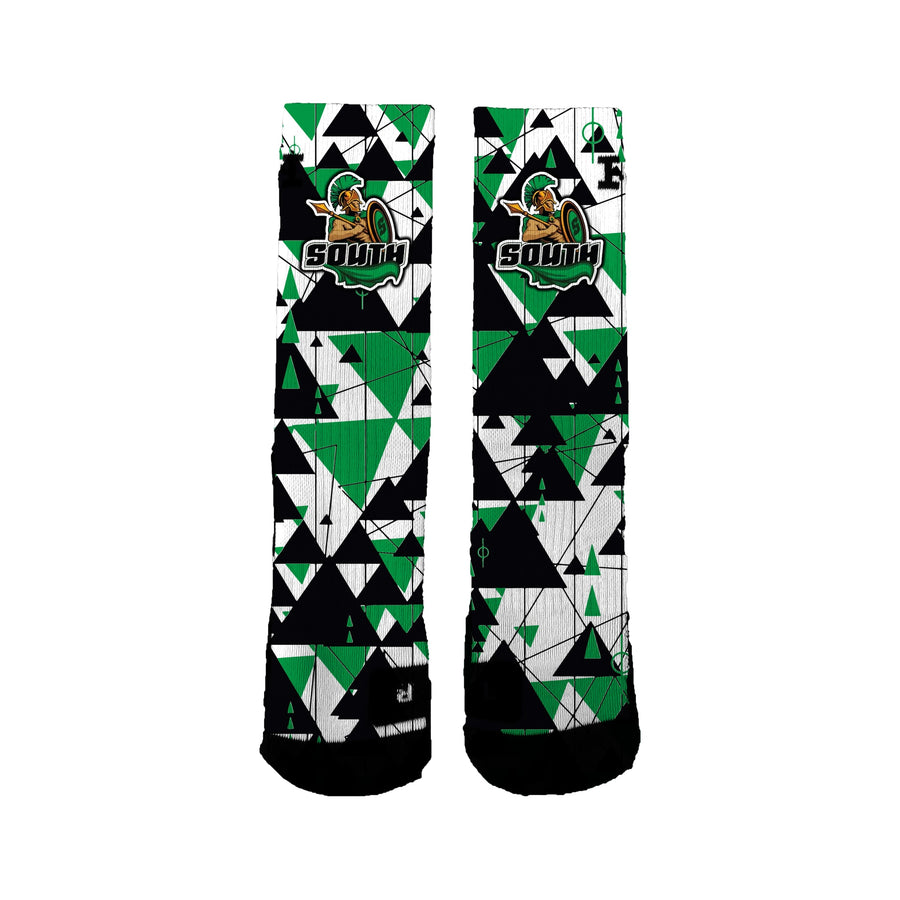 South Middle School Triad Socks