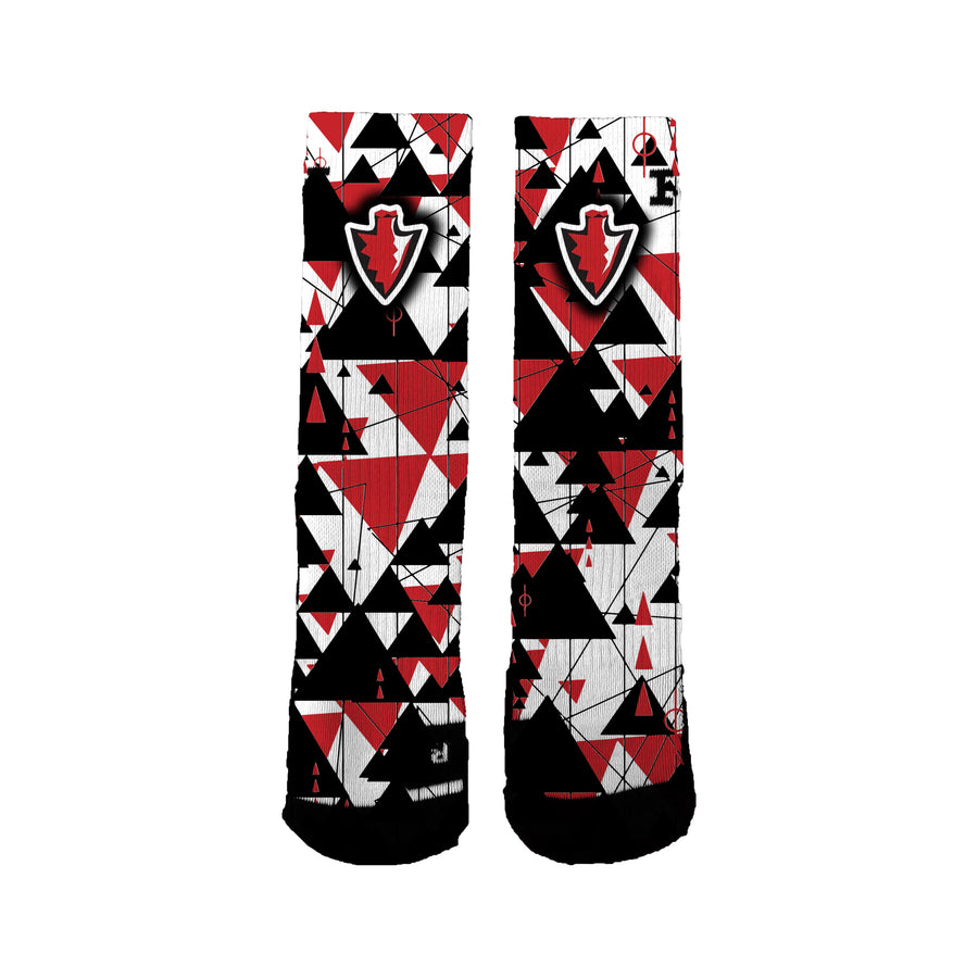 Peter's Township Girls Lacrosse Triad Socks