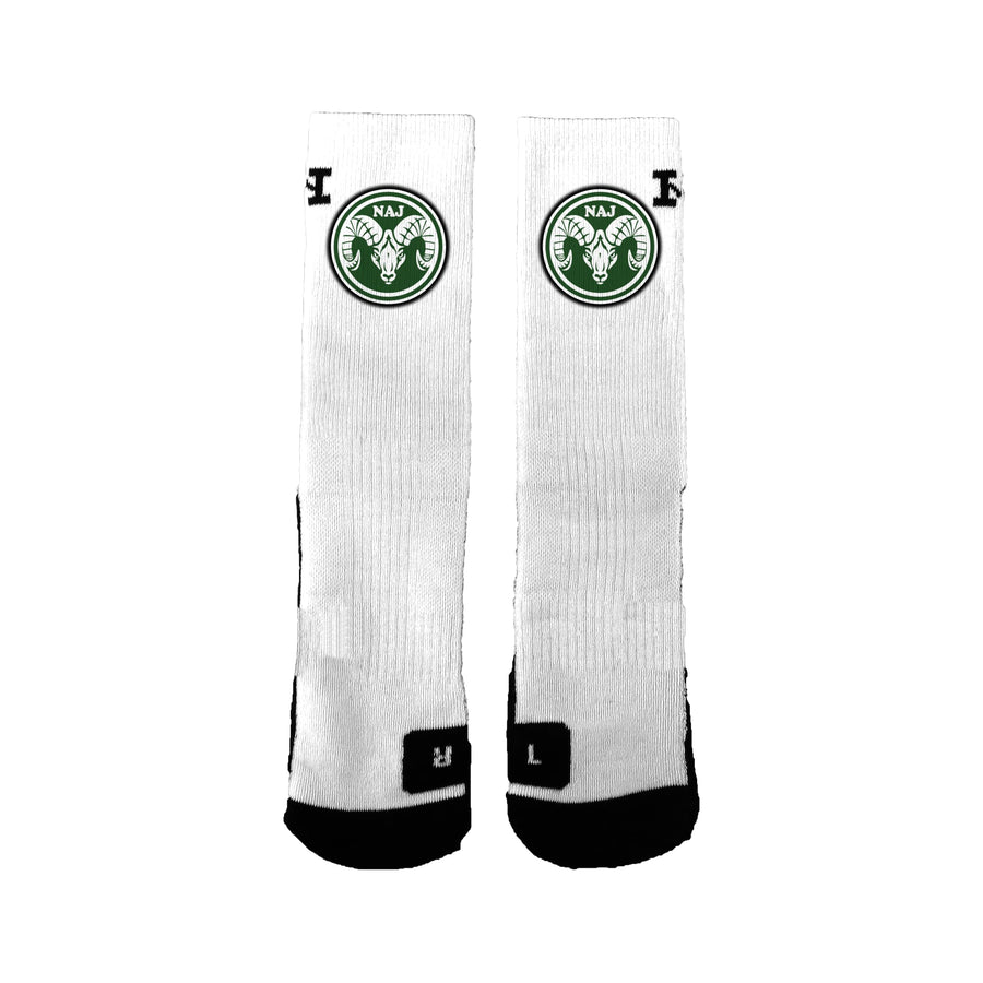 Naj/rams Logo Socks