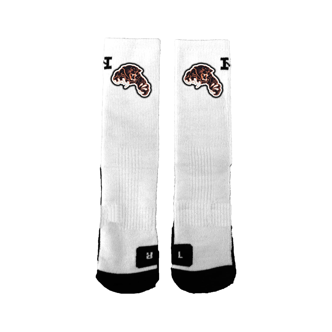Poynette Panthers Wrestling Logo Socks