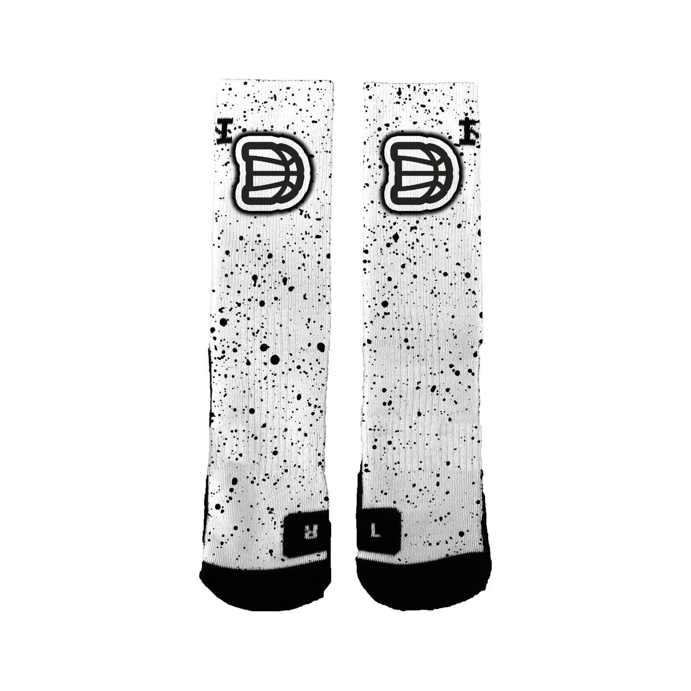 Darting Basketball Academy Youth Foundation (ja'veon) Cement Socks
