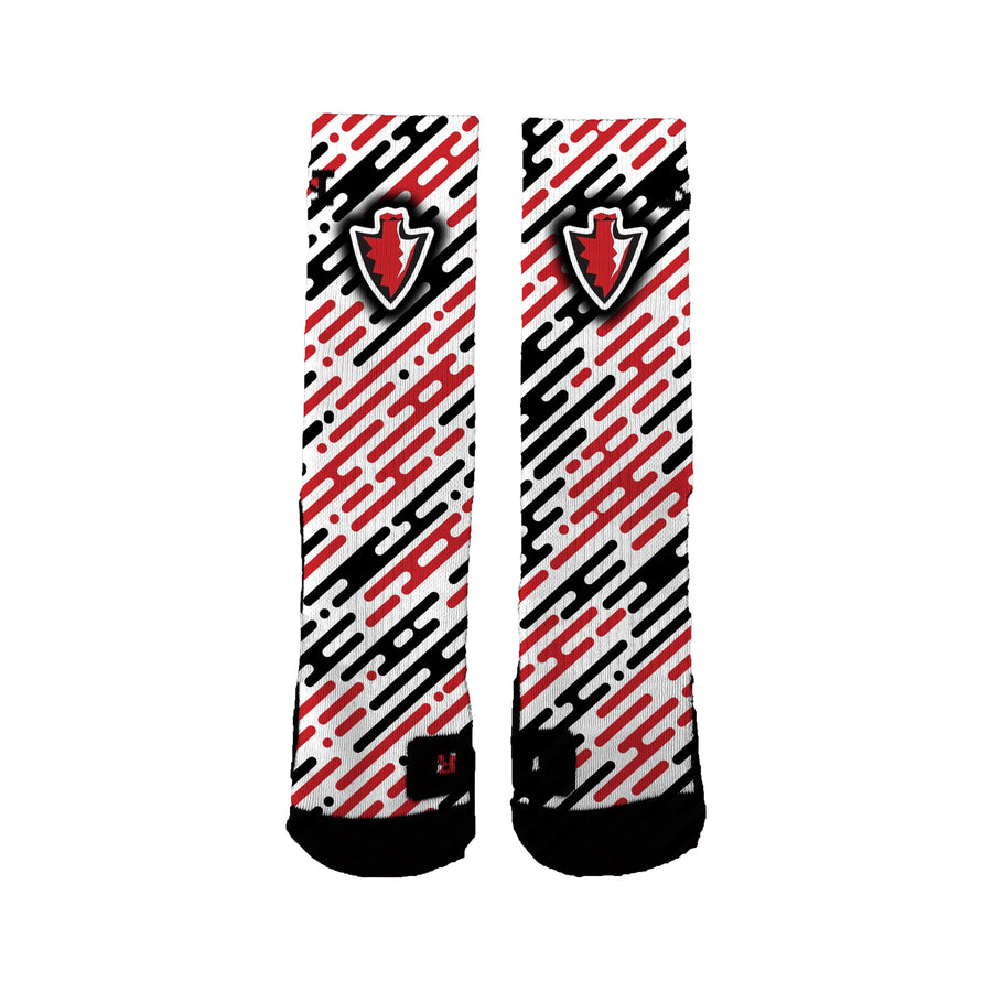 Peter's Township Girls Lacrosse Dash Socks