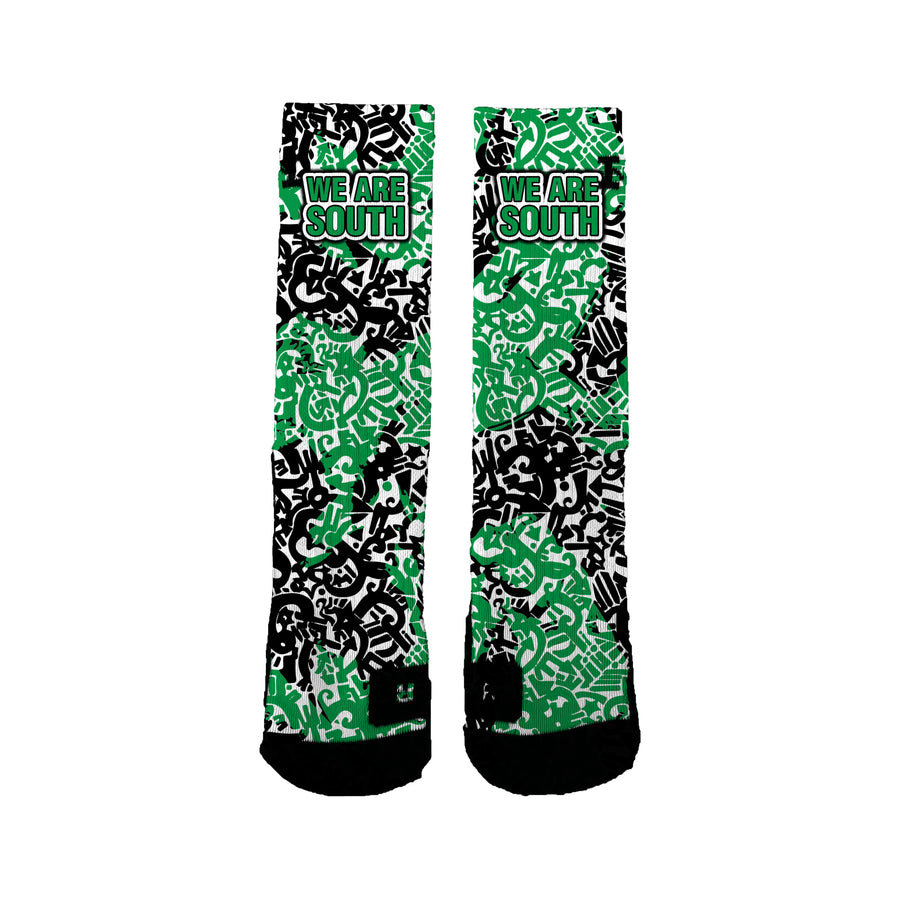 South Middle School Tiki Socks