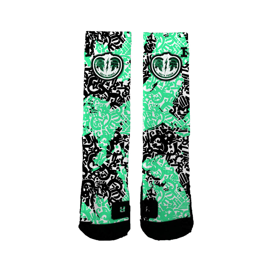 South Ptsa Tiki Socks