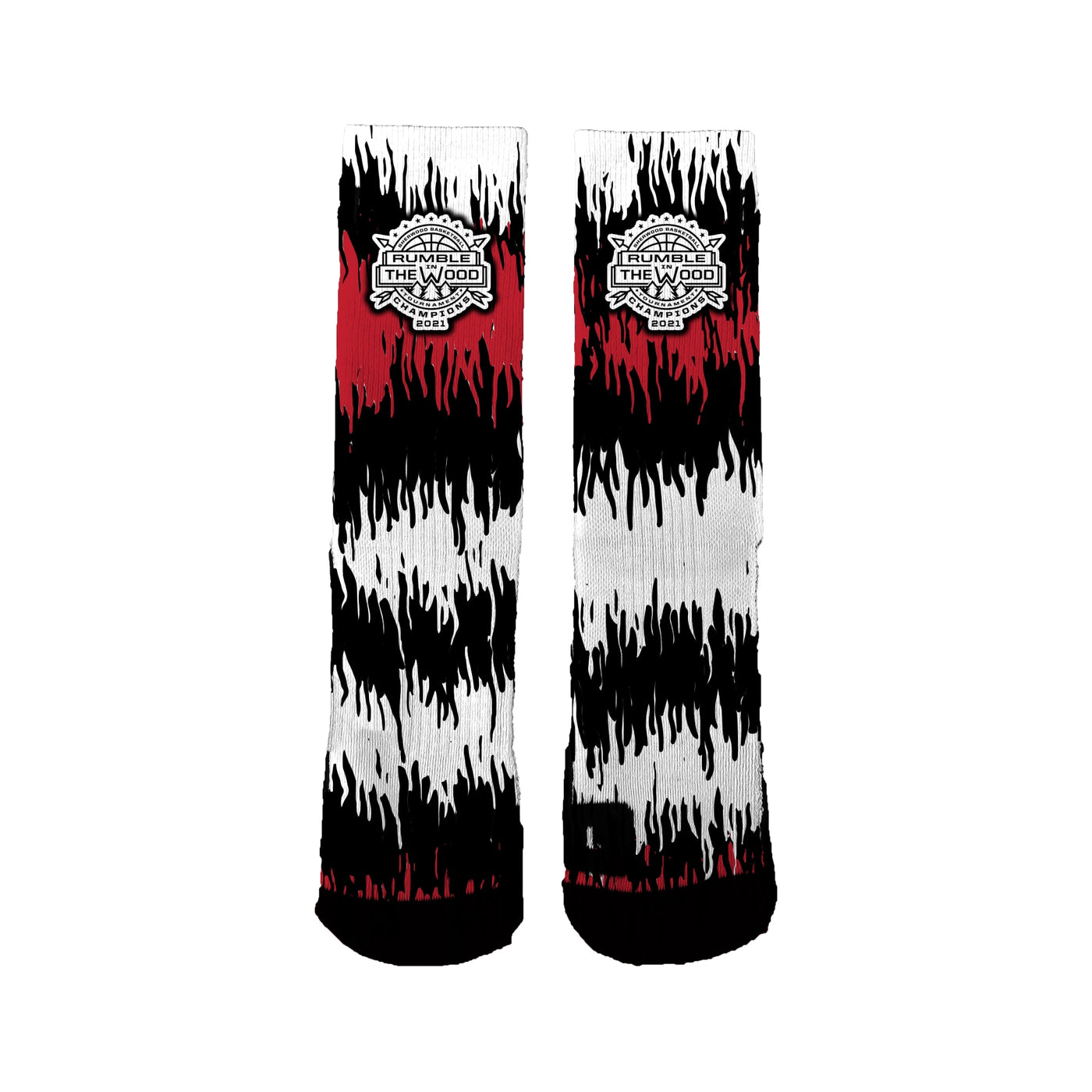 Rumble In The Wood Champion Scribbles Socks