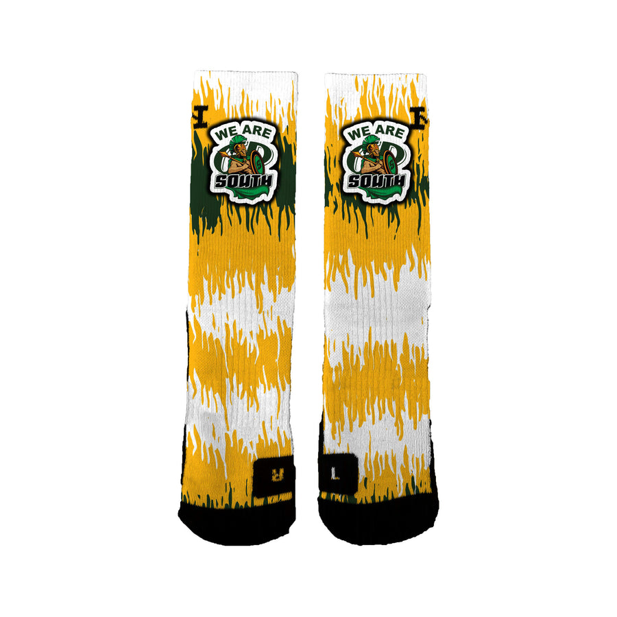 South Middle School Scribbles Socks