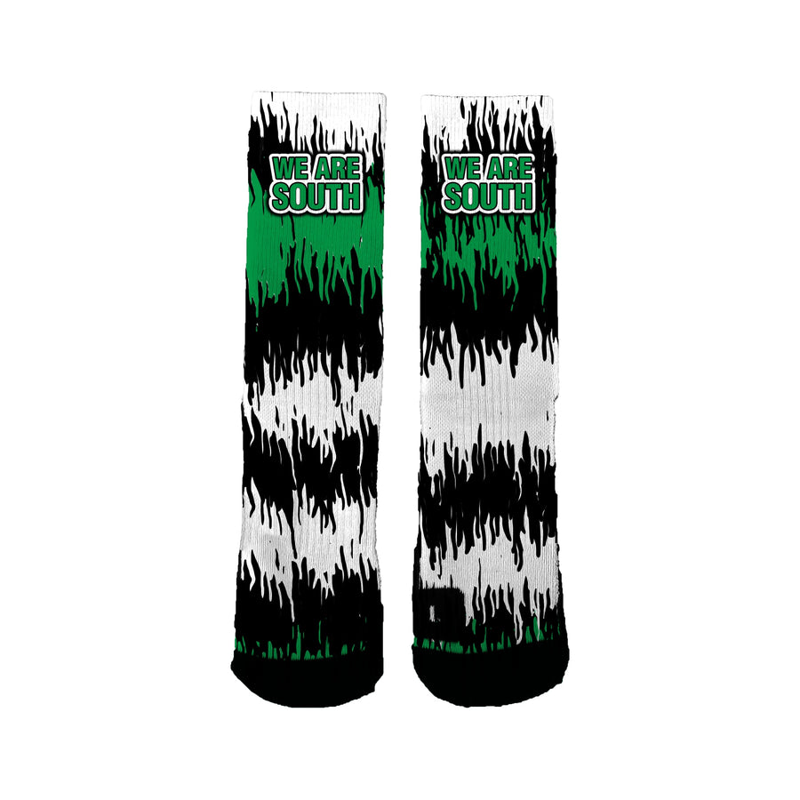 South Middle School Scribbles Socks