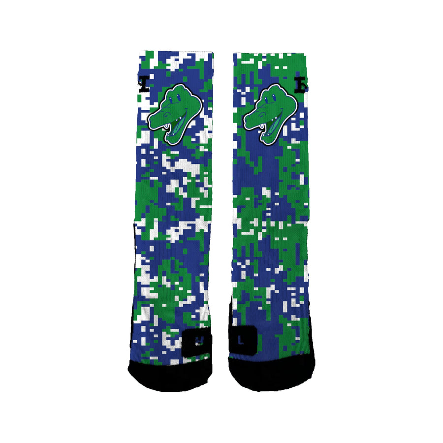 Gullett Elementary Pto Digital Camo Socks
