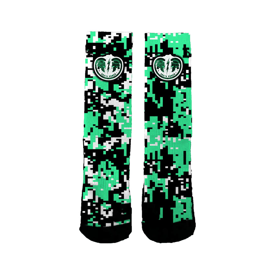 South Ptsa Digital Camo Socks