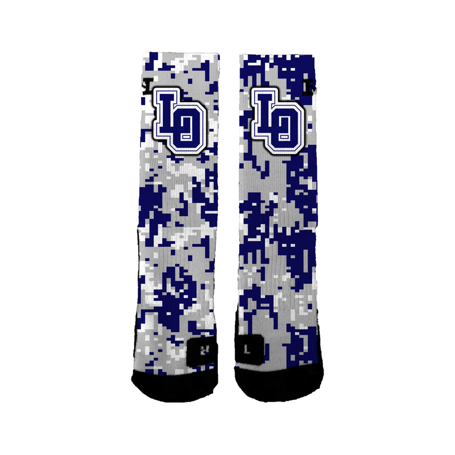 Lake Oswego Youth Football Digital Camo Socks