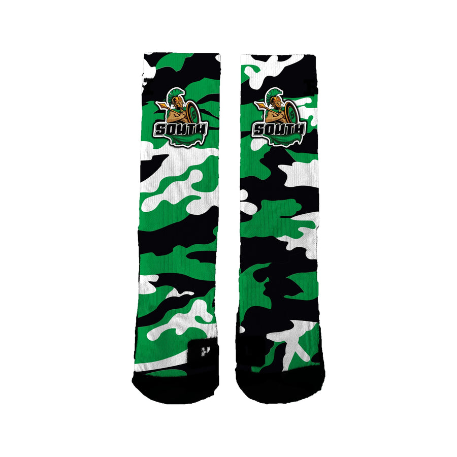 South Middle School Camo Socks