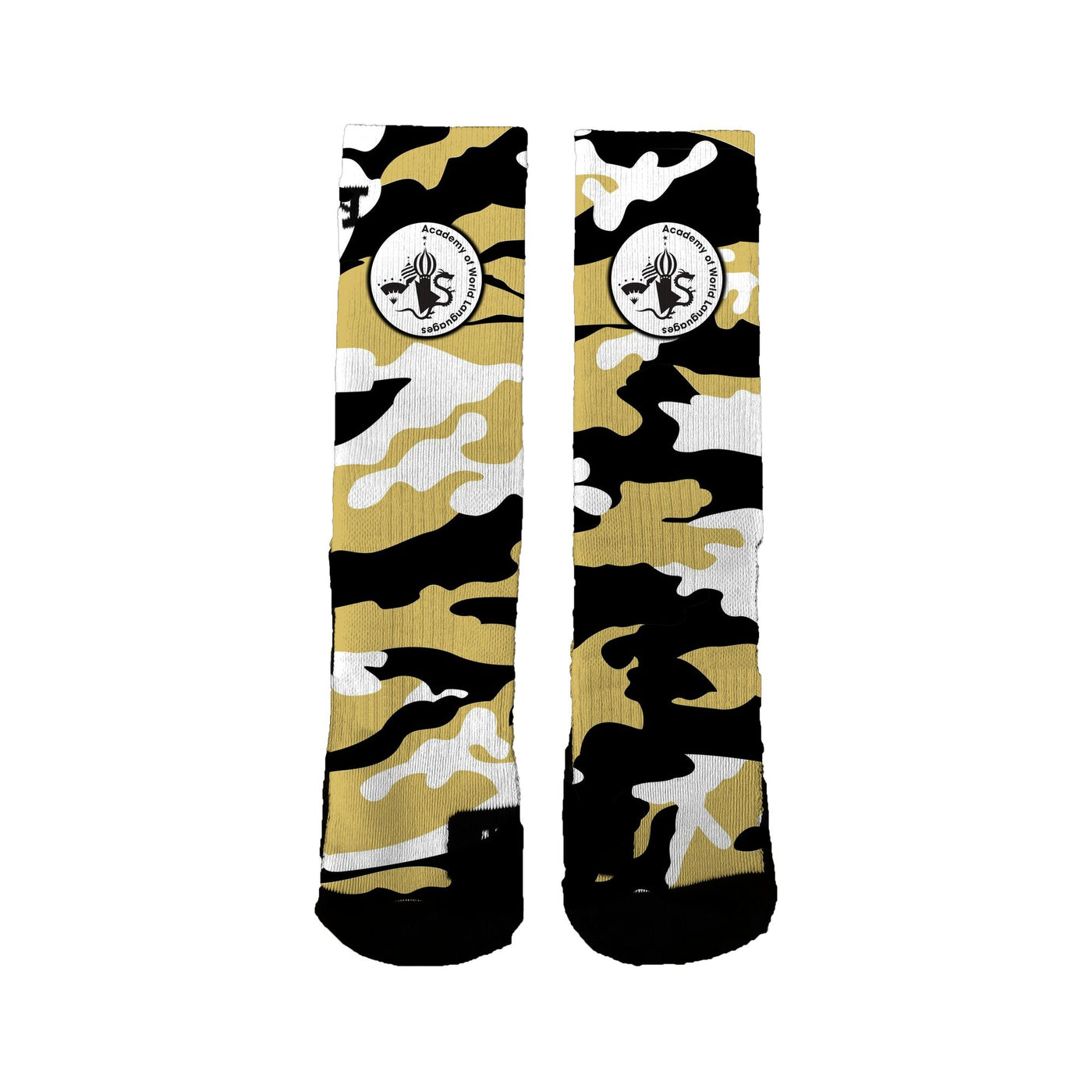 Academy Of World Languages Camo Socks