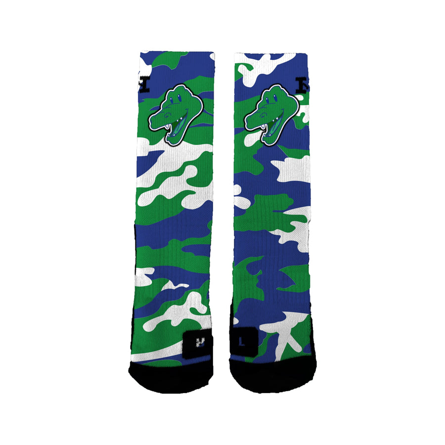 Gullett Elementary Pto Camo Socks