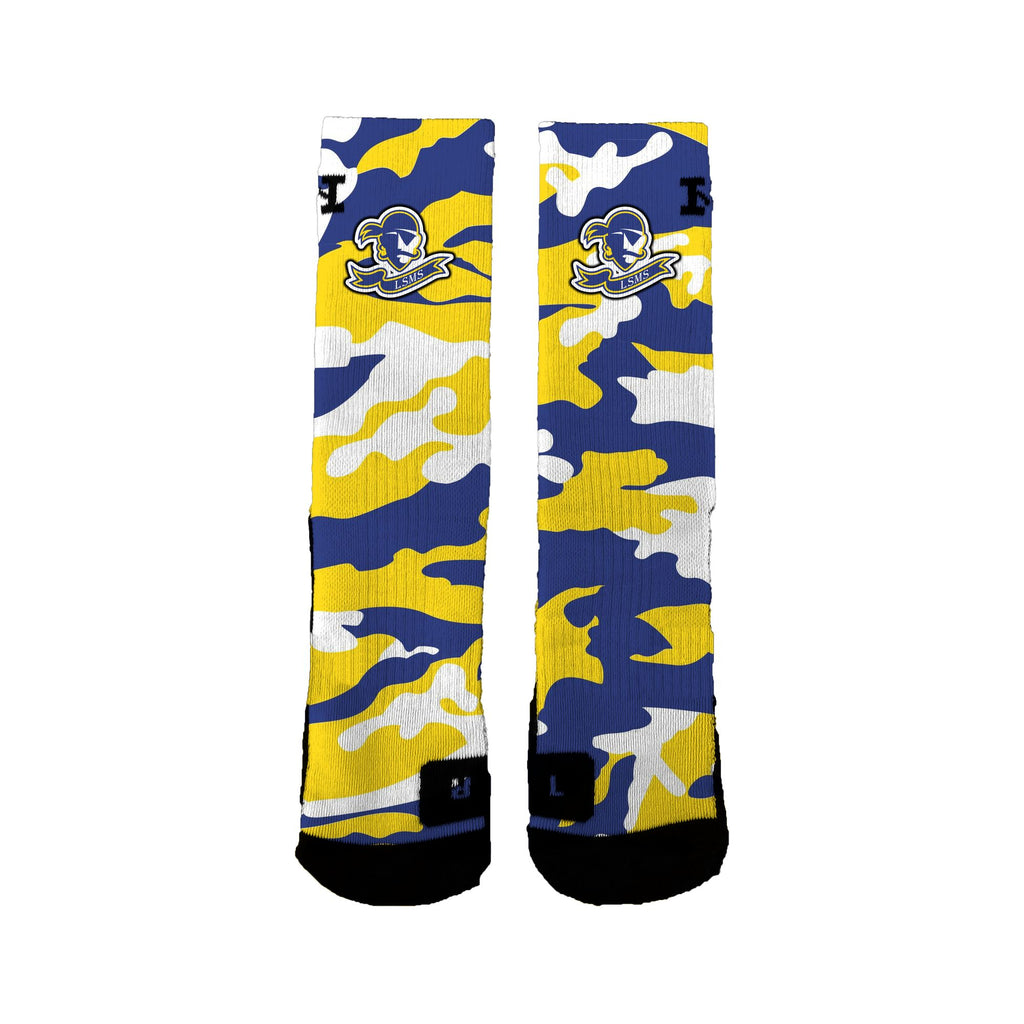 Lake Stevens Middle School Camo Socks
