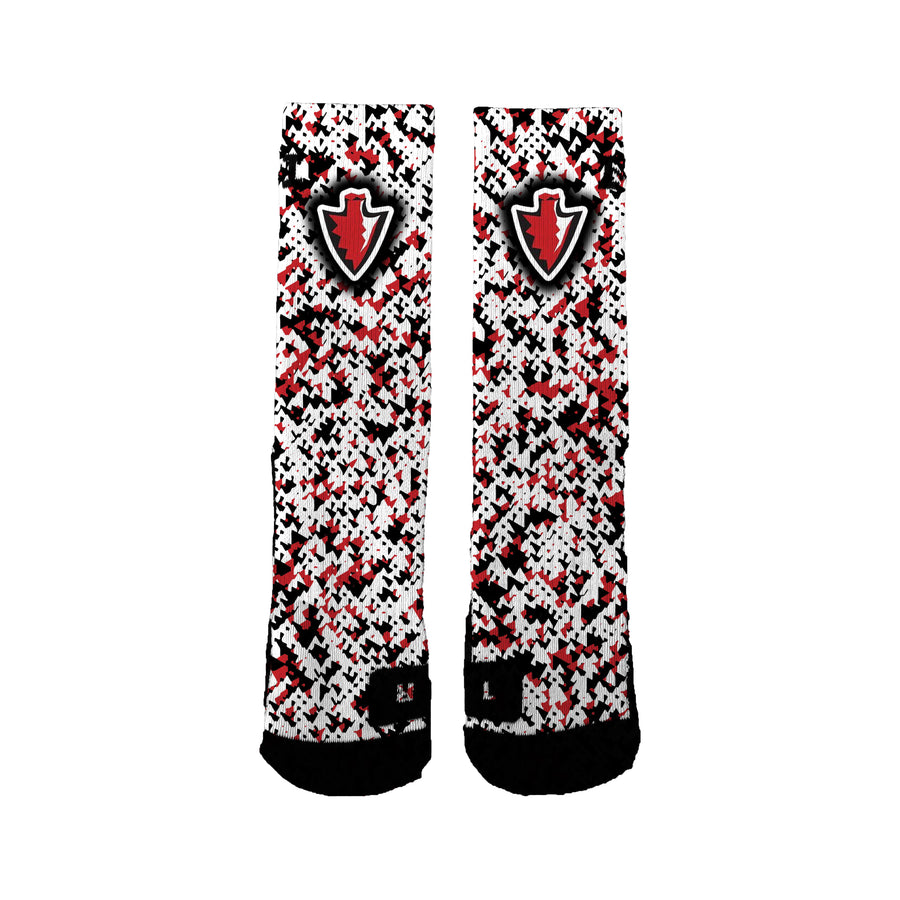 Peter's Township Girls Lacrosse Speckles Socks