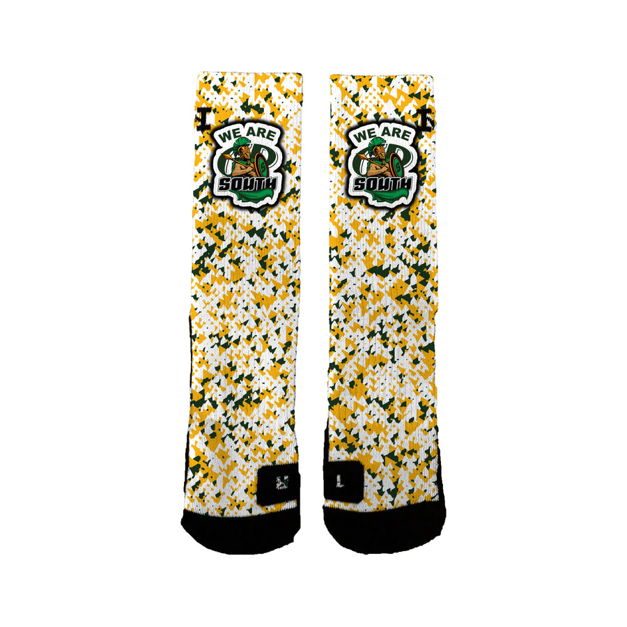 South Middle School Speckles Socks