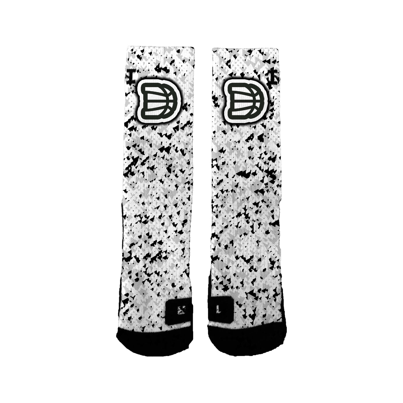 Darting Basketball Academy Youth Foundation (isabelle) Speckles Socks