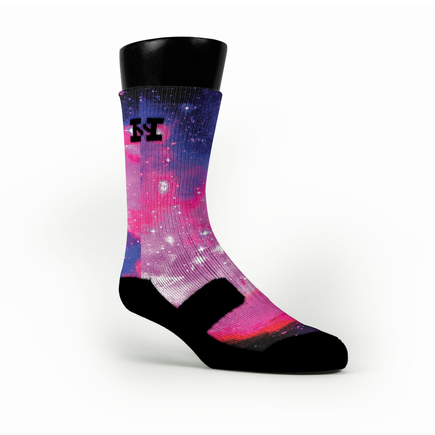 Bubblegum Galaxy Custom Nike Elite Socks · HoopSwagg