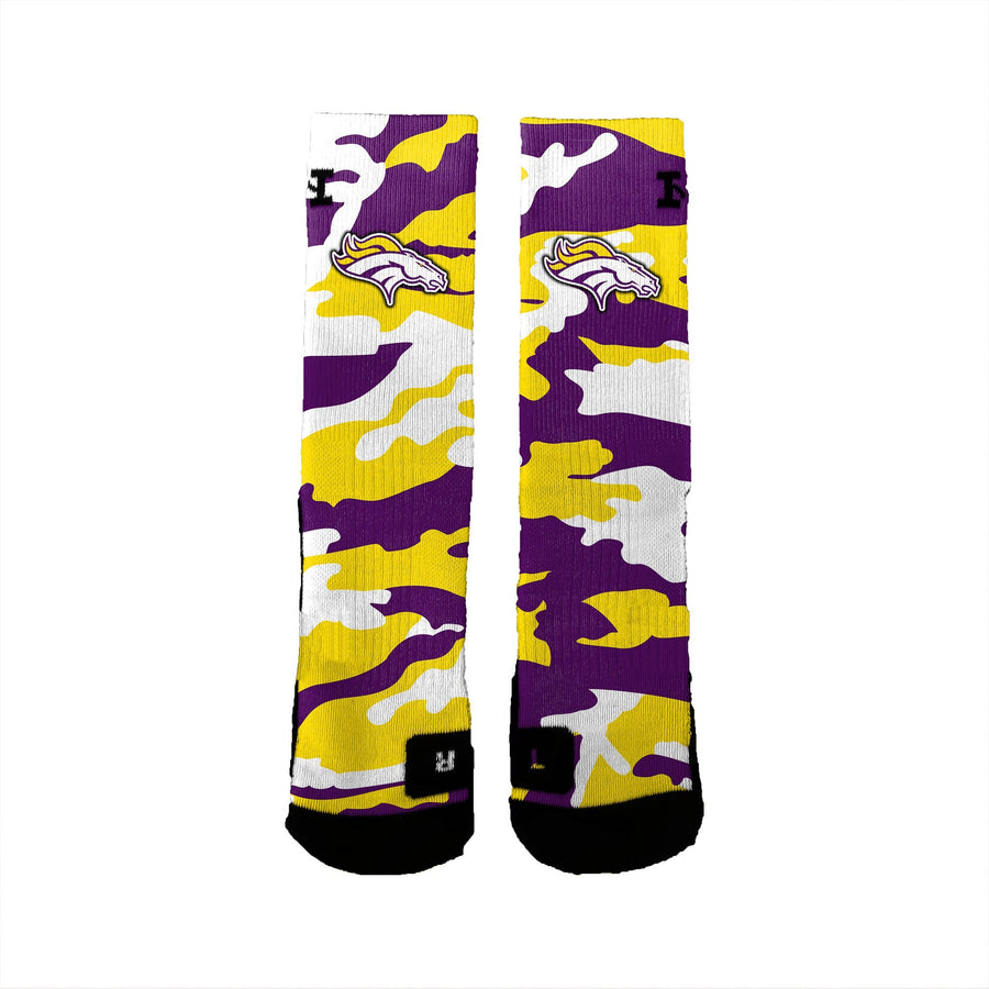 Plum Mustangs Camo