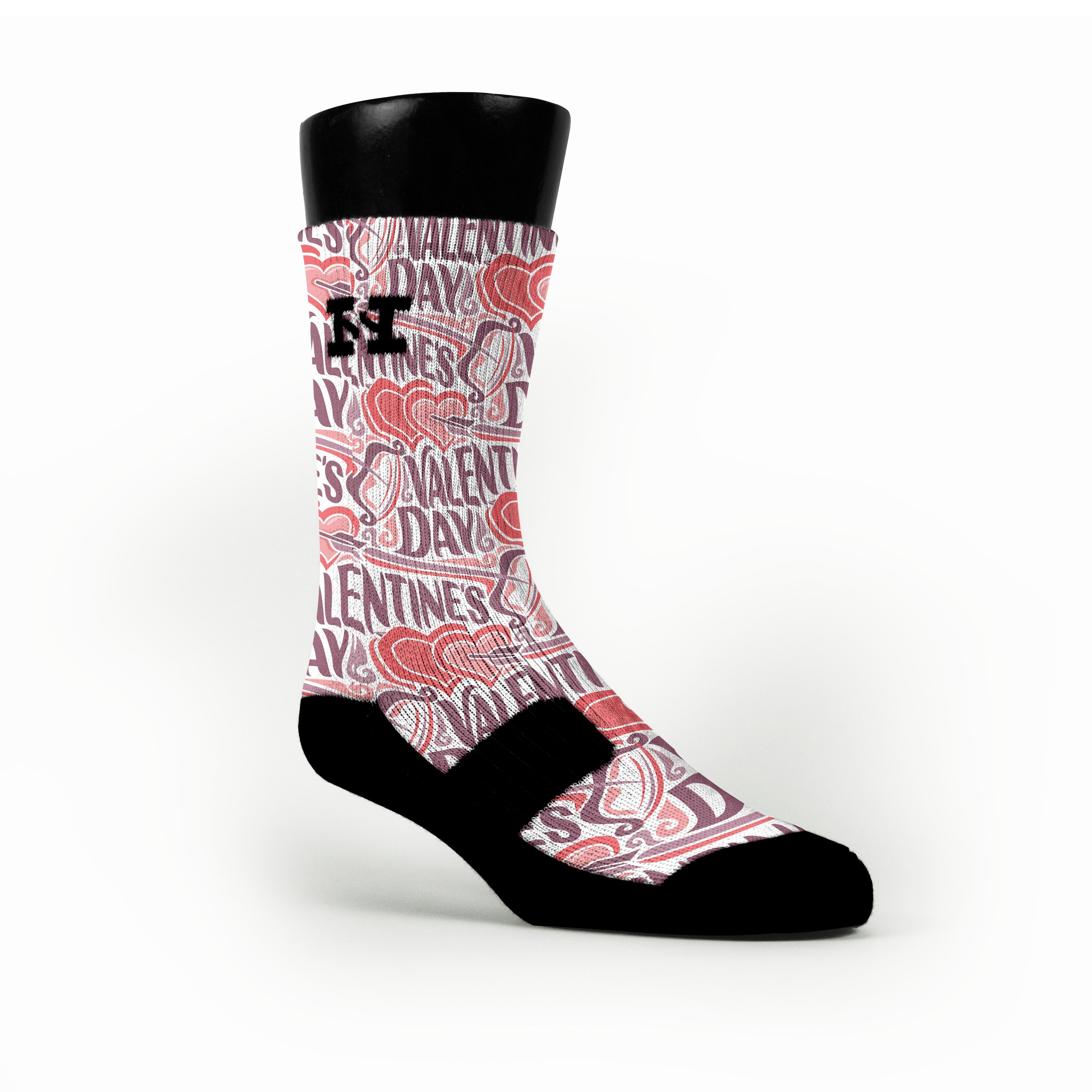 Love Struck Custom Nike Elite Socks HoopSwagg