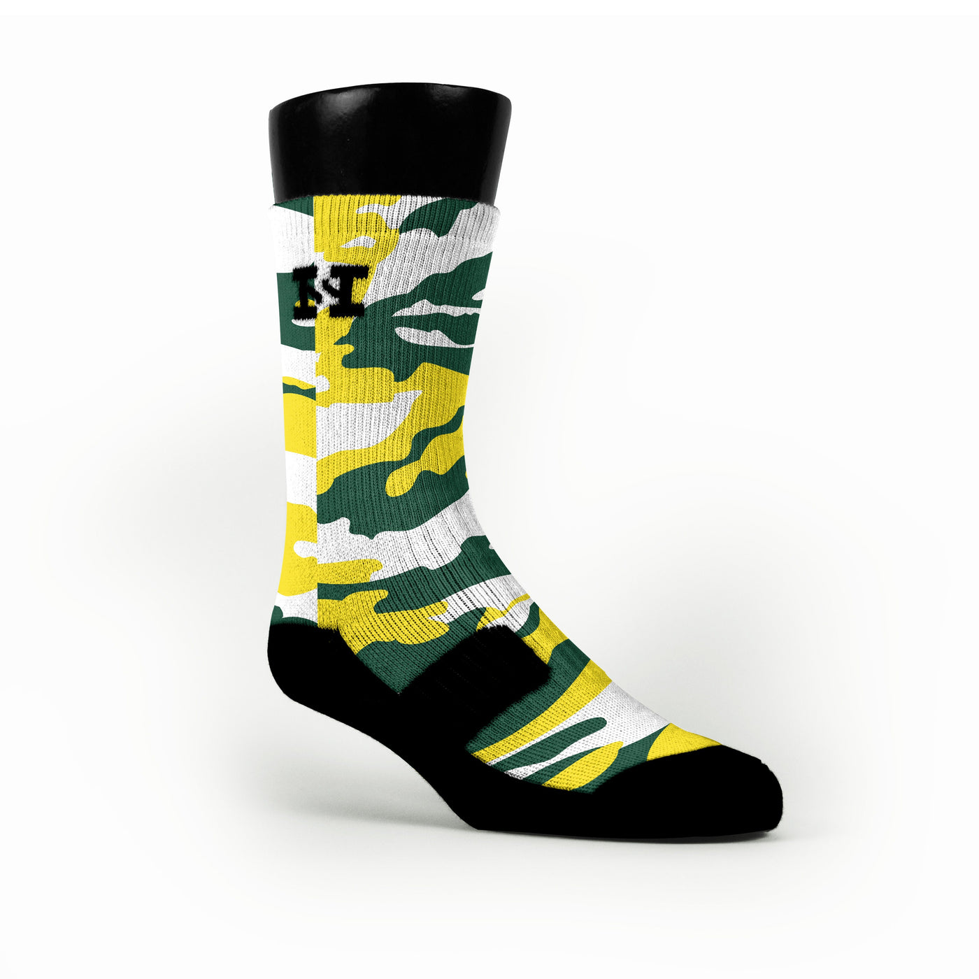 Camo Dri Fit Elite Socks TCK Sports Elite Woodland Camo Crew Socks
